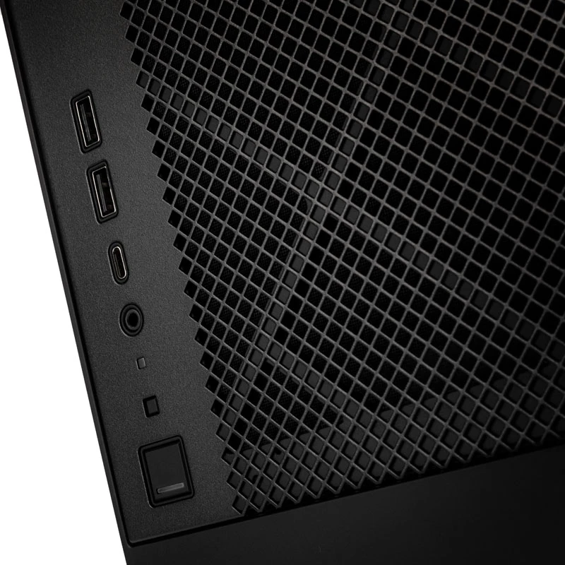 SilverStone ALTA G1M - microATX Tower - micro ATX - no power supply (SFX12V/SFX-L12V) - Black - USB/Audio