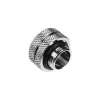 Bitspower Multi-Link Adapter Connector straight G1/4 inch AG to 12mm AD Hardtube - Silver Glossy