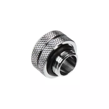 Bitspower Multi-Link Adapter Connector straight G1/4 inch AG to 12mm AD Hardtube - Silver Glossy