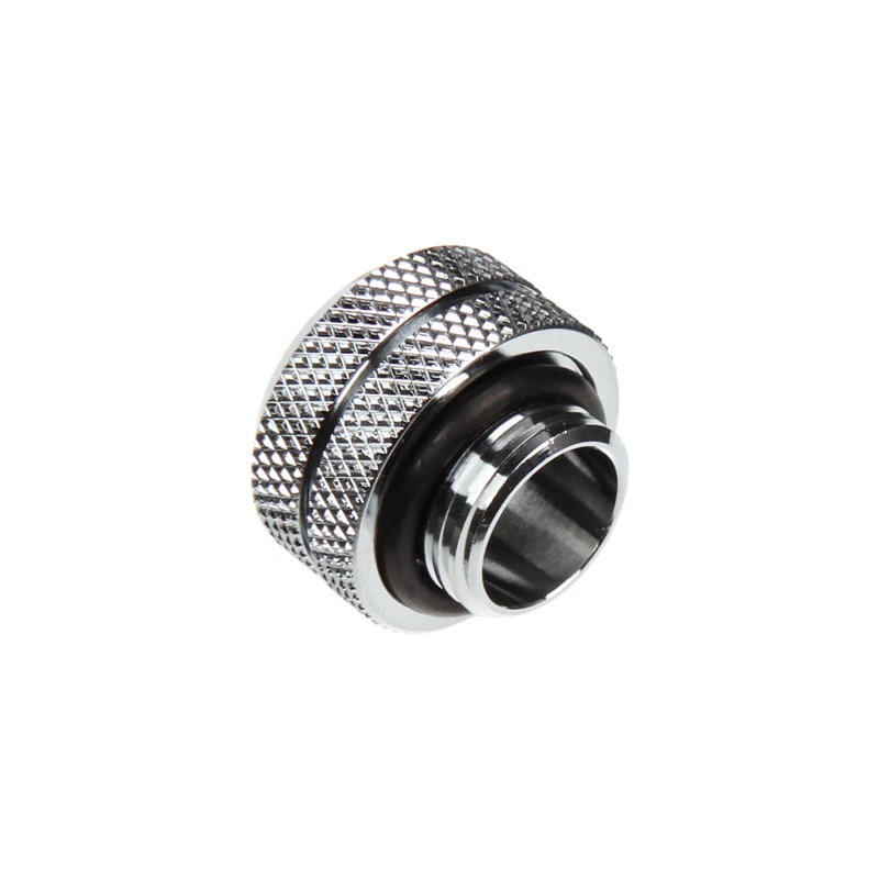 Bitspower Multi-Link Adapter Connector straight G1/4 inch AG to 12mm AD Hardtube - Silver Glossy