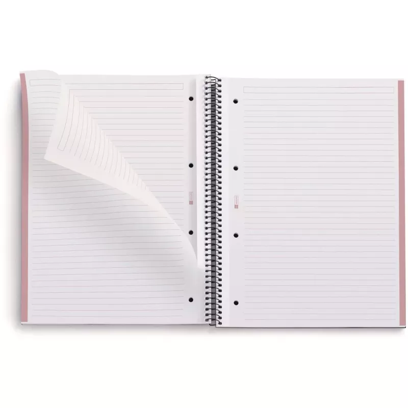 MIQUELRIUS College Notebook Eco Emotions 1 ruled DIN A4 inner margin (A609722)