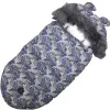 Baby sleeping bag for stroller Extralink Kdiki with ear hood, 100 cm