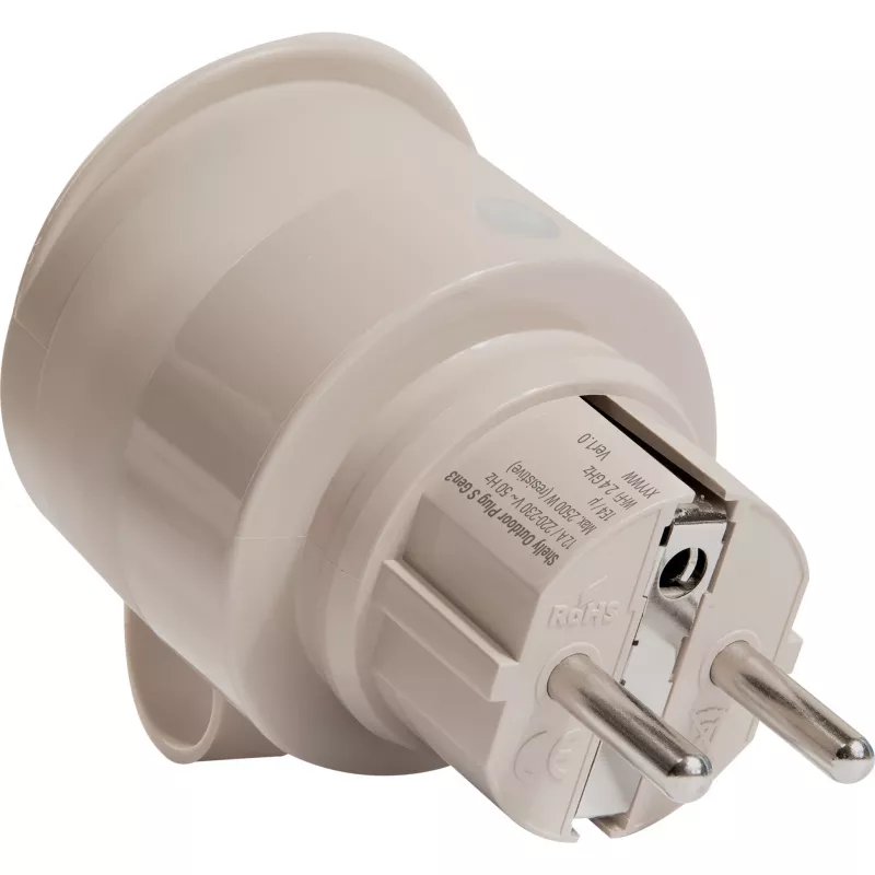 Shelly Outdoor Plug S Gen3 smart plug Mocha