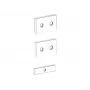 Track Mount Bracket Kit for CPU Holders Ergotron 60-156