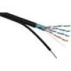 Network Cable Solarix SXKD-5E-FTP-PE-SAM RJ45 CAT5E 305m Black