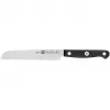 Knife and cutlery block set ZWILLING Gourmet 7 pcs — stainless steel blades, plastic handles, includes chef, carving, bread, paring, universal knives, kitchen shears