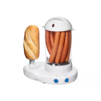 Clatronic HDM 3420 EK Hot dog steamer 350 W White