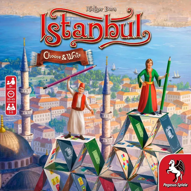 Istanbul - Choose & Write, Board Game