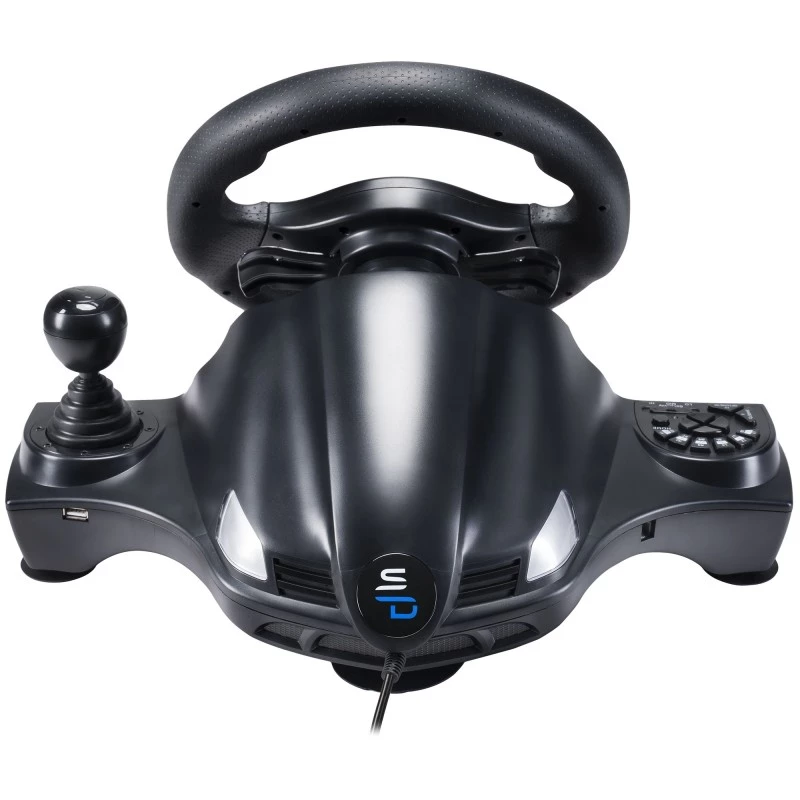 Steering Wheel + Pedals Subsonic SA5156-NG 270° Rotation USB Black
