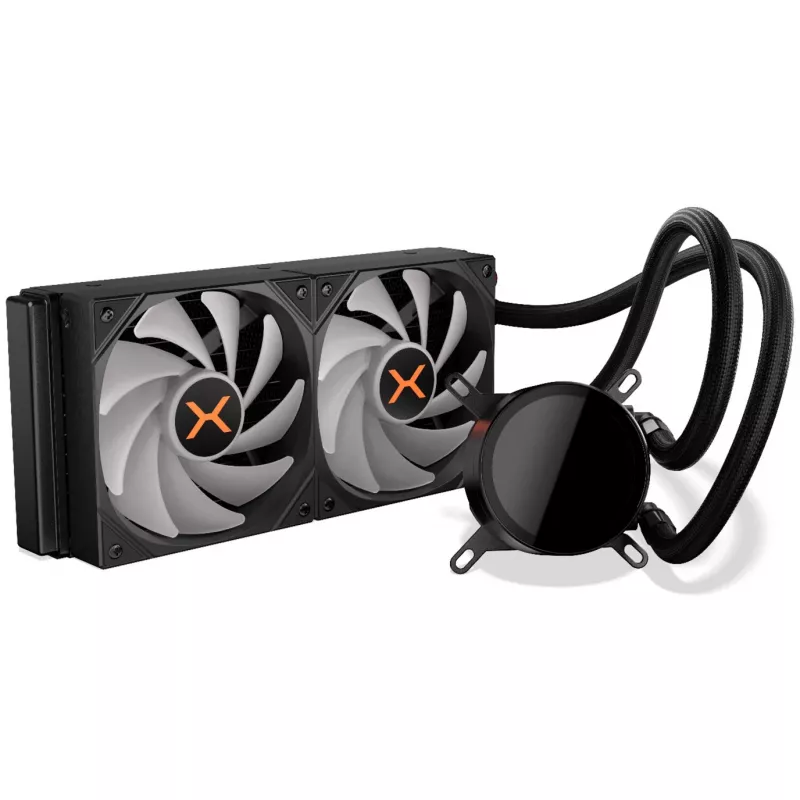HydroX 240 ARGB, Liquid Cooling black