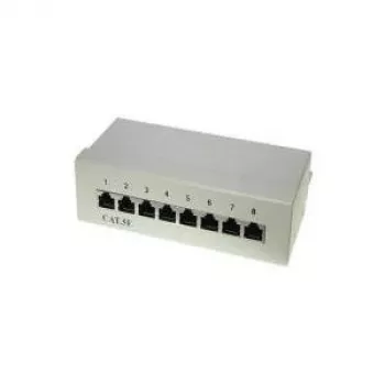 Patch Panel S/CONN 75058 Mini Cat5e Grey