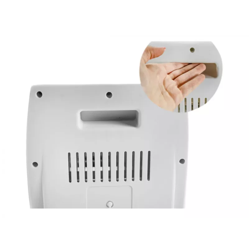 Adler | Heater | AD 7709 | Halogen Heater | 800 W | Number of power levels 2 | White