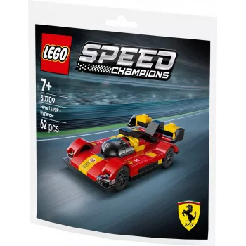 LEGO Construction Toy Speed Champions Ferrari 499P Super Sports Car Polybag 30709