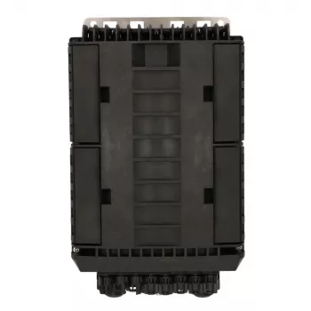 Fiber optic terminal box Extralink POLA 16-core, ABS housing, black