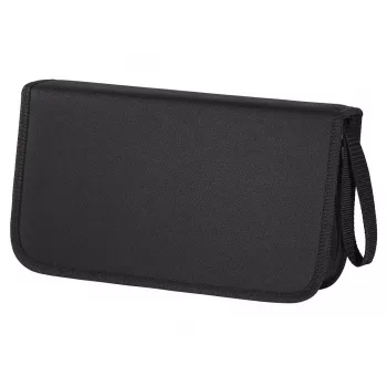 Hama Nylon Wallet 104 Cd, 104 discs, Black, Nylon