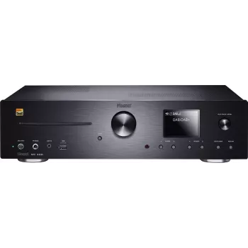 Stereo receiver Magnat MC 400 — 2.0 channels, 40 W per channel, CD player, Wi‑Fi, Bluetooth, DAB/FM, Ethernet (black)