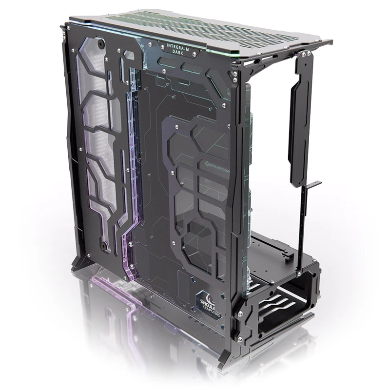 Singularity Computers Spectre Integra-M Mid Tower Elite Dark - black