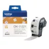 Brother DK-11221 (DK11221) Square Labels, Black on White, 23 mm, 1000 labels per roll
