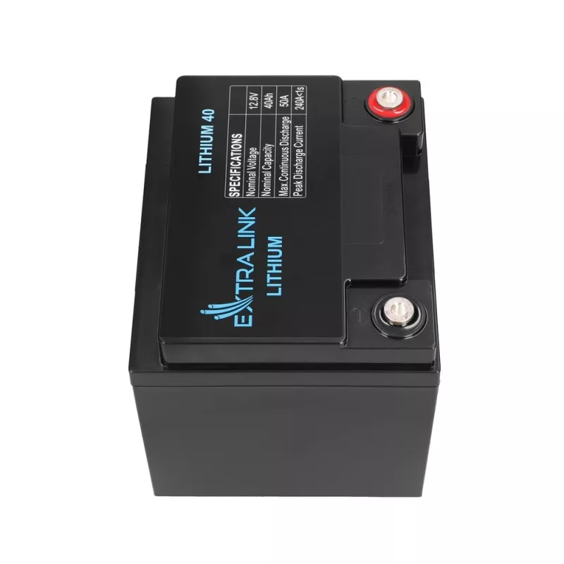 Extralink Accumulator LiFePO4 40AH 12.8V BMS Battery 40000 mAh
