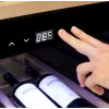 Caso | Smart Wine Cooler | WineExclusive 126 | Energy efficiency class G | Showcase | Free standing | Bottles capacity 126 bottles | Cooling type Compressor technology | Black