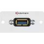 Socket outlet USB Kindermann 7444000529
