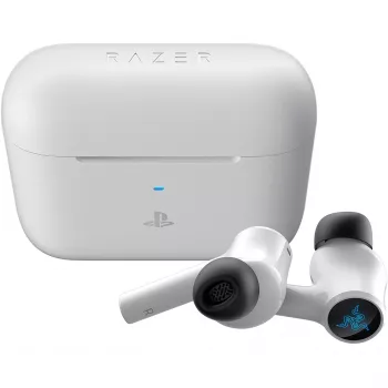 Razer Hammerhead HyperSpeed Headphones Wireless In-ear Gaming Bluetooth White