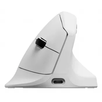 Mechanical mouse Keychron M5 8K white (M5-A24) wired/wireless, compact design