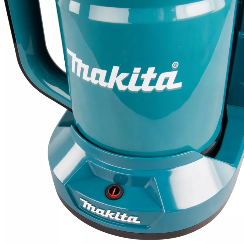 Battery-Electric Kettle DKT360Z, 36Volt (2x 18Volt) (Blue/black, without Battery and Charger, 0,8 Liter)