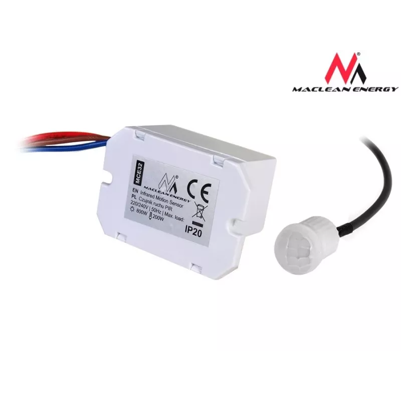 Motion detector Passive infrared sensor Maclean MCE32