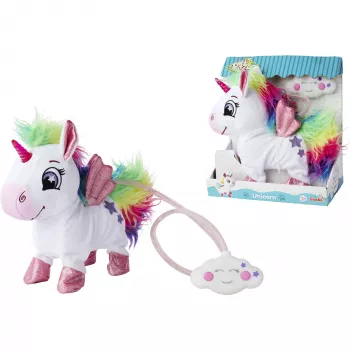Cuddly toy Simba-Dickie Simba PetZoo Rainbow Unicorn plush for children