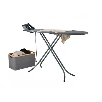 Full-size ironing board Leifheit 72486 — board 1200 x 380 mm, height 690–880 mm, weight 4.6 kg