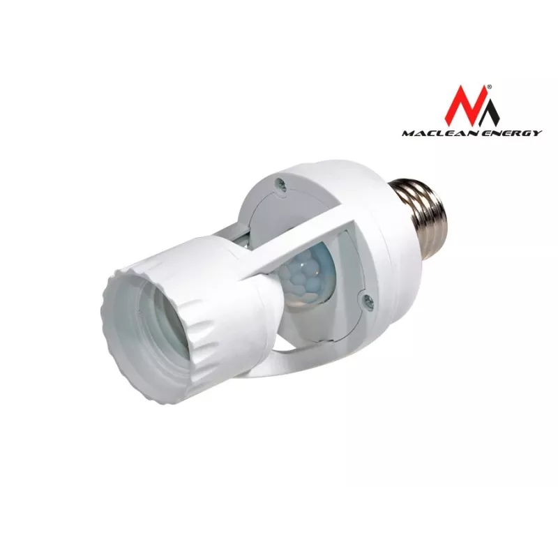 Bulb holder with PIR motion sensor MACLEAN MCE24, model 35100