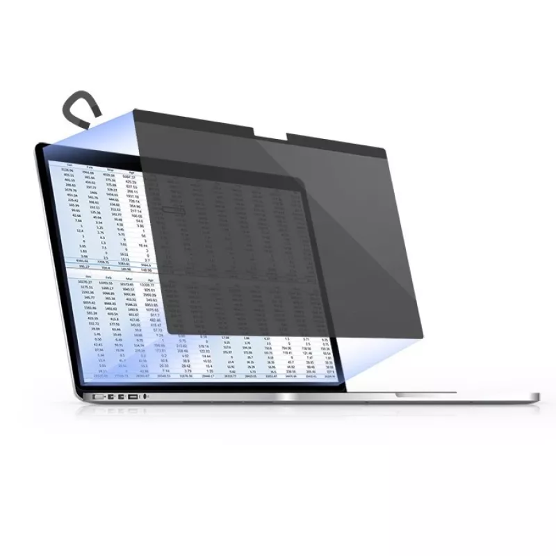 Qoltec Filtro Privacy GDPR per MacBook Air 13 6 Magnetico Protezione Occhi (13.60, 16 : 9), Pellicola Protettiva per Notebook