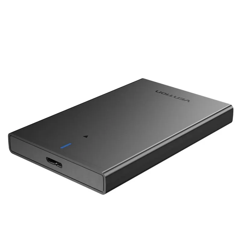 Vention 2.5 inch SATA Hard Drive Enclosure (USB 3.0 Micro-B) Black