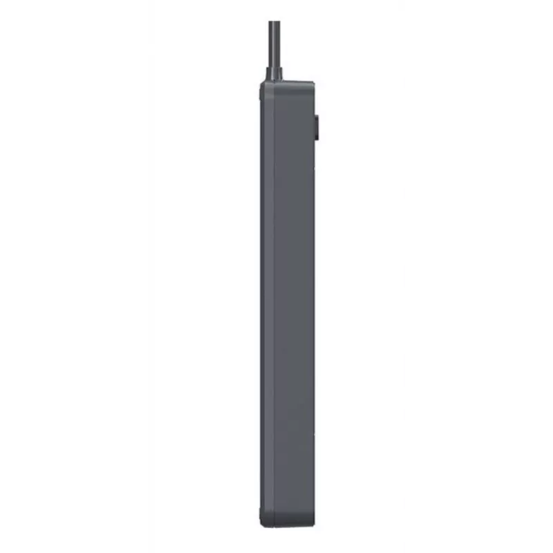 Power Line+ mobile ready surge protector power strip 1.5m (4 sockets + 3x USB A, 5V 2.4A)