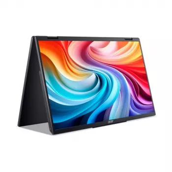 Portable monitor Acer PD163QT 15.6 inch FHD 1920x1080 IPS 8 ms USB-C Black VESA 75x75