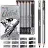 Colorino sketching art set 80118PTR — 12-piece sketching pencils and accessories