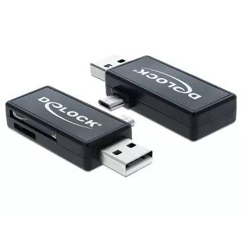 Card Reader DeLOCK 91731 USB 2.0 Black