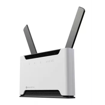 Wireless router MikroTik Chateau PRO ax — dual-band 2.4/5 GHz, 3548 Mbit/s, PoE, 5x LAN, 2 external antennas, grey/white