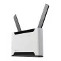 Wireless router MikroTik Chateau PRO ax — dual-band 2.4/5 GHz, 3548 Mbit/s, PoE, 5x LAN, 2 external antennas, grey/white