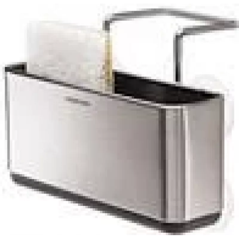 simplehuman sink caddy, narrow, brushed Stainless Steel (KT1134)
