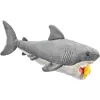 Soft toy Schmidt Spiele The White Shark plush figure, model 42841, stuffed animal