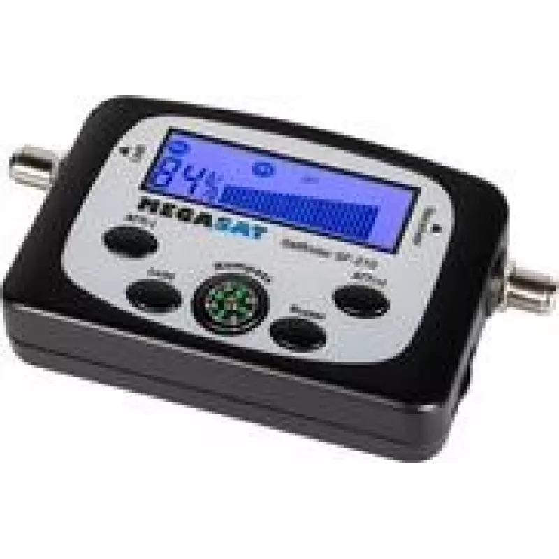 Satellite Signal Meter Megasat SF 210 with Signal Strength and Quality Indicators