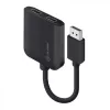 DisplayPort to Dual DisplayPort Adapter ALOGIC 4K 30Hz