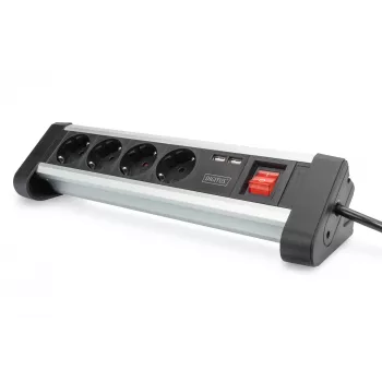 Power Strip Digitus DA-70614 with 2x USB Ports