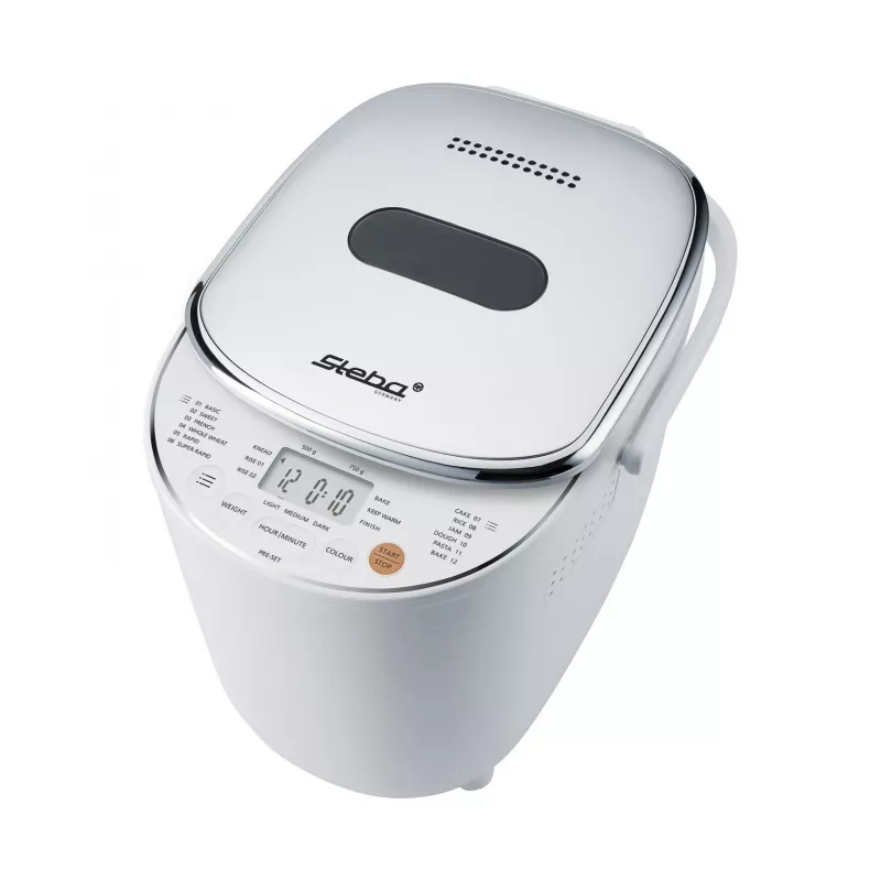 bread maker BM 3 (White/Silver, 600 Watt, for loaves to 750g)