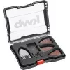 Sanding and polishing machine KWB 709890 — 14-piece accessory set