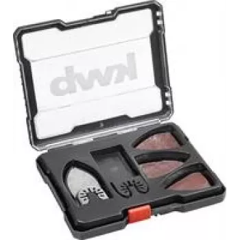 Sanding and polishing machine KWB 709890 — 14-piece accessory set