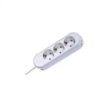 Power Extension Bachmann SMARTLINE 1.5m 3 AC Outlets Black