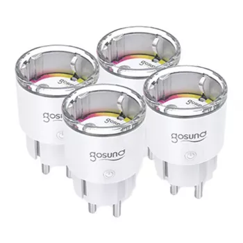 Smart socket Gosund EP2-Z 10A — four-pack for ZigBee control
